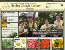 Tablet Screenshot of holdencloughnursery.com